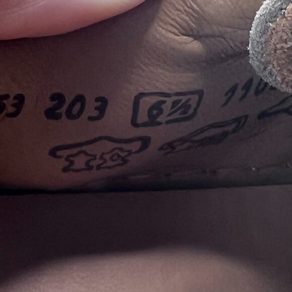 Gabor 53.203.14 Patent Leather/Suede Sneakers Lace-Up Metallic/Tan Women 9 NWB - Picture 12 of 13